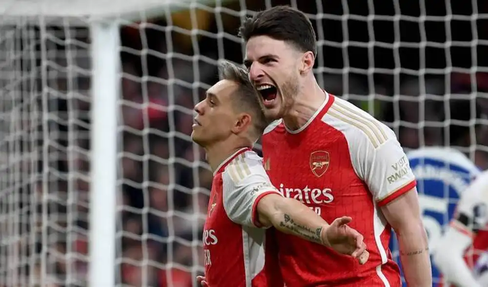Arsenal sigue siendo líder de la Premier League. Foto: AFP Arsenal sigue siendo líder de la Premier League. Foto: AFP