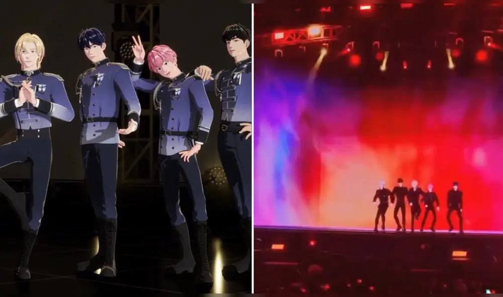 Plave se presentó en el Estadio Olímpico de Seúl con sus 5 integrantes: Yejun, Noah, Bamby, Eunho y Hamin. Foto: composición LR/VLAST/karixlune