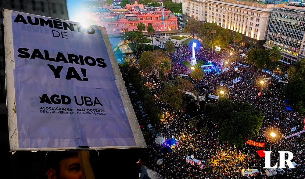 Miles de personas participarán en la marcha, que tiene lugar en varios puntos del país. Foto: Composición LR/AFP Miles de personas participarán en la marcha, que tiene lugar en varios puntos del país. Foto: Composición LR/AFP