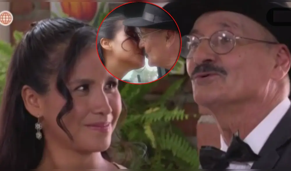 Don Gilberto sorprendió a la familia Gonzales con su nuevo amor en 'Al fondo hay sitio'. Foto: composición LR/América TV