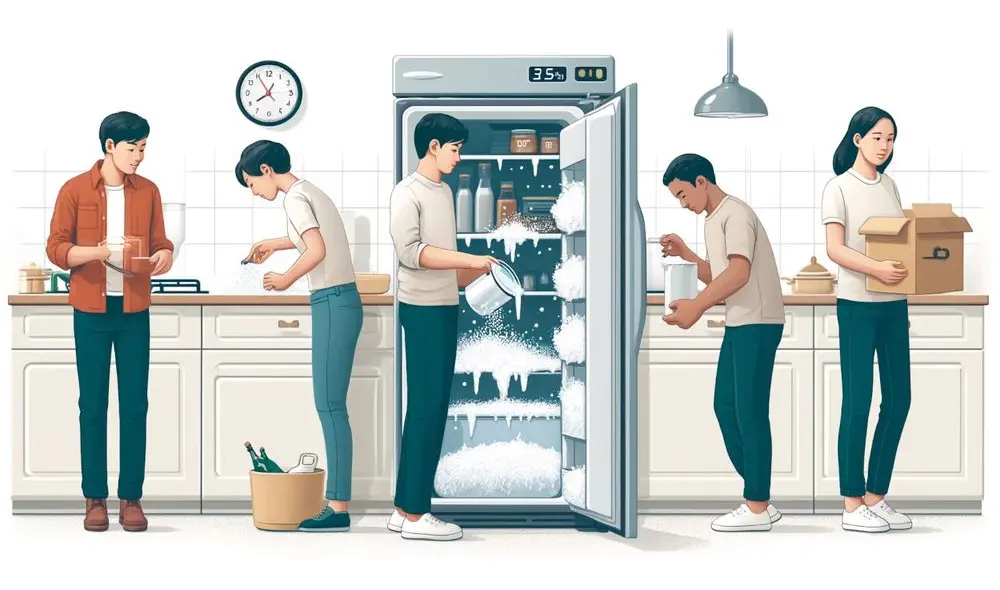 Descongelar el congelador es una tarea vital que contribuye al mantenimiento y a la eficiencia del electrodoméstico. Estos métodos se pueden realizar de manera eficiente, segura y sin incurrir en gastos adicionales. Foto: DALLE-3