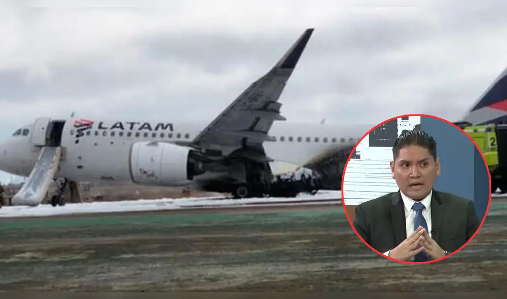 Corpac se encuentra en la obligación de realizar la reparación civil tras disposición del Poder Judicial, aseguró Jimmy Sotomayor. Foto: La República/captura Willax TV.