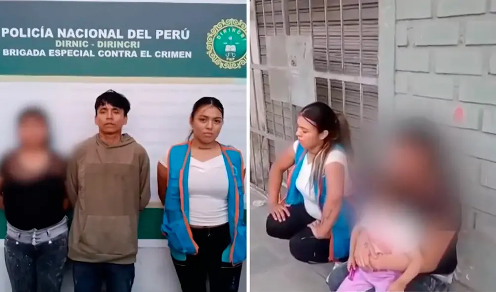 Los delincuentes fueron perseguidos a través de la av. El Periodista. Foto: composición LR/América TV Los delincuentes fueron perseguidos a través de la av. El Periodista. Foto: composición LR/América TV