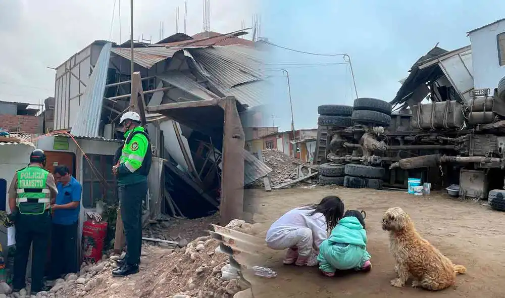 Familiares solicitan a autoridades que se levante el vehículo de carga pesada para evitar cualquier otro accidente. Foto: Rosa Quincho/La República