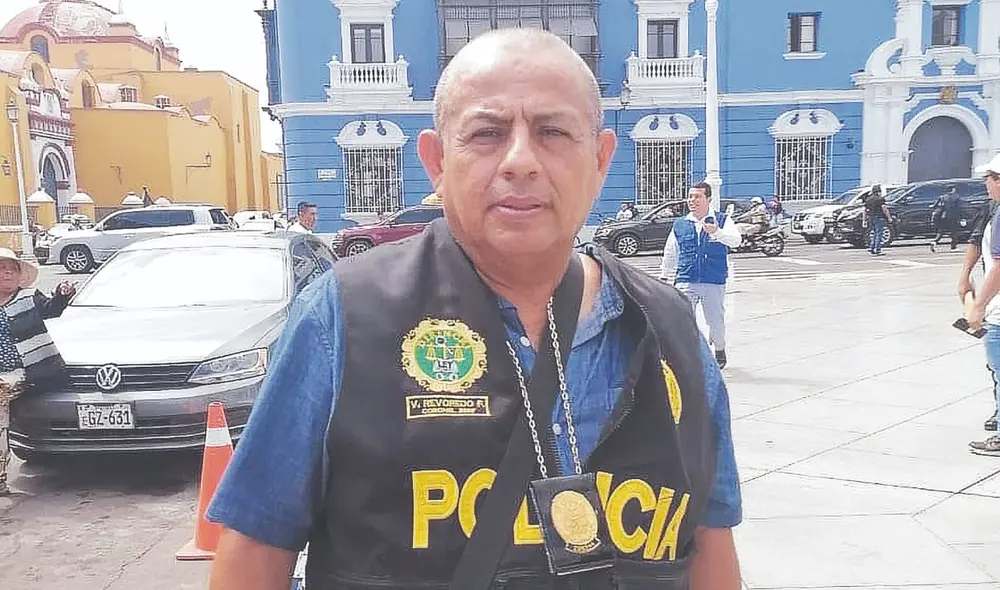 En la mira. El coronel Víctor Revoredo, nuevamente, fue amenazado de muerte en Trujillo. Foto: difusión En la mira. El coronel Víctor Revoredo, nuevamente, fue amenazado de muerte en Trujillo. Foto: difusión