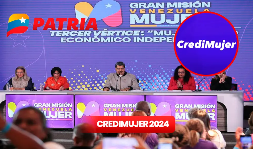 En Venezuela hay más de 14 millones de mujeres. Foto: composición LR/Nicolás Maduro/X/Patria/Credimujer