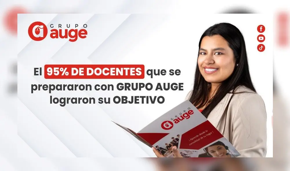 Foto: Los cursos virtuales del Grupo AUGE están dirigidos a estudiantes, docentes y directores de Educación Básica Regular en el nivel de Inicial, Primaria y Secundaria.