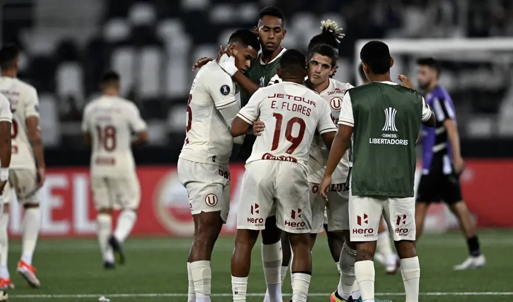 Universitario sumó 4 puntos en la fase de grupos de la Libertadores 2024 tras 3 fechas jugadas. Foto: AFP