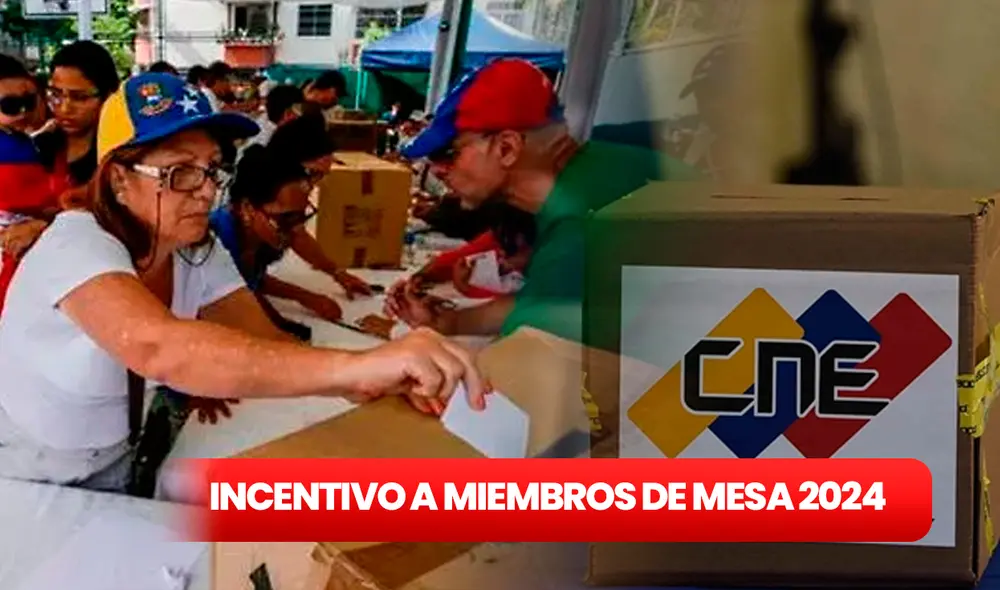 Los miembros de mesa que participen de las elecciones presidenciales de Venezuela recibirán incentivo. Foto: composición LR/CNE Los miembros de mesa que participen de las elecciones presidenciales de Venezuela recibirán incentivo. Foto: composición LR/CNE