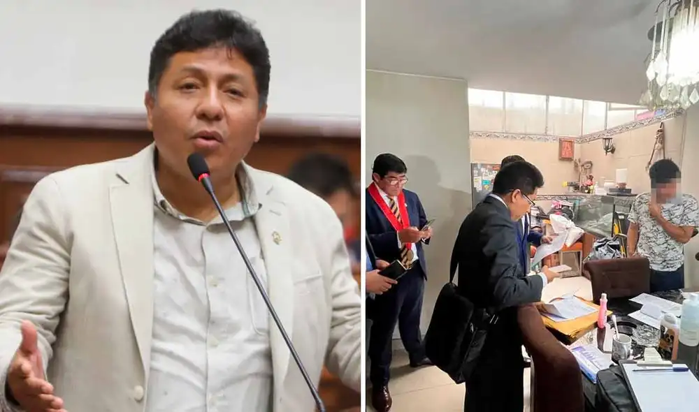 El congresista Raúl Doroteo fue denunciado de recortar el 50% del sueldo de su exasesora María Morales Gutiérrez. Foto: Congreso