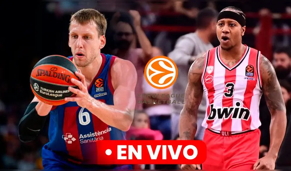 El juego 2 entre Barcelona vs. Olympiacos se llevará a cabo este viernes 26 de abril a partir de las 2.00 p. m. Foto: composición LR El juego 2 entre Barcelona vs. Olympiacos se llevará a cabo este viernes 26 de abril a partir de las 2.00 p. m. Foto: composición LR