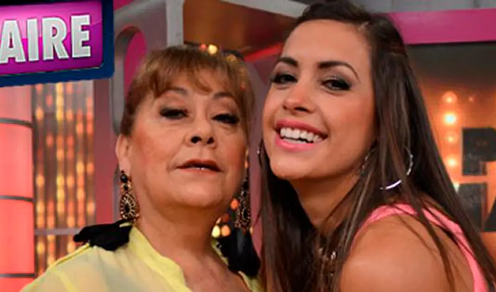 Martha Valcárcel ha apoyado la carrera de su hija desde sus inicios en la televisión peruana. Foto: composición LR / Latina