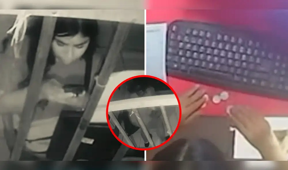 La mujer puso todo el dinero en una bolsa de basura. Foto: composición LR/captura de Panamericana La mujer puso todo el dinero en una bolsa de basura. Foto: composición LR/captura de Panamericana