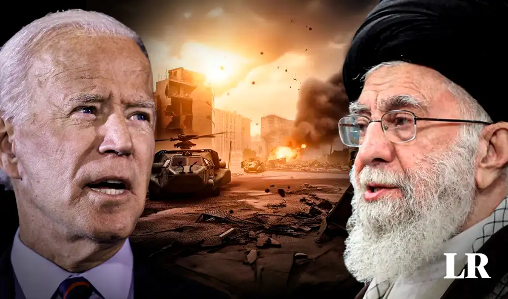 Estados Unidos teme que su economía se vea afectada si se inicie guerra entre Israel e Irán Foto: composición LR/Freepik/AFP