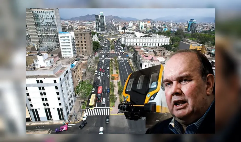 López Aliaga traba inicio de obras de la Línea 2. Foto: Andina/composición La República