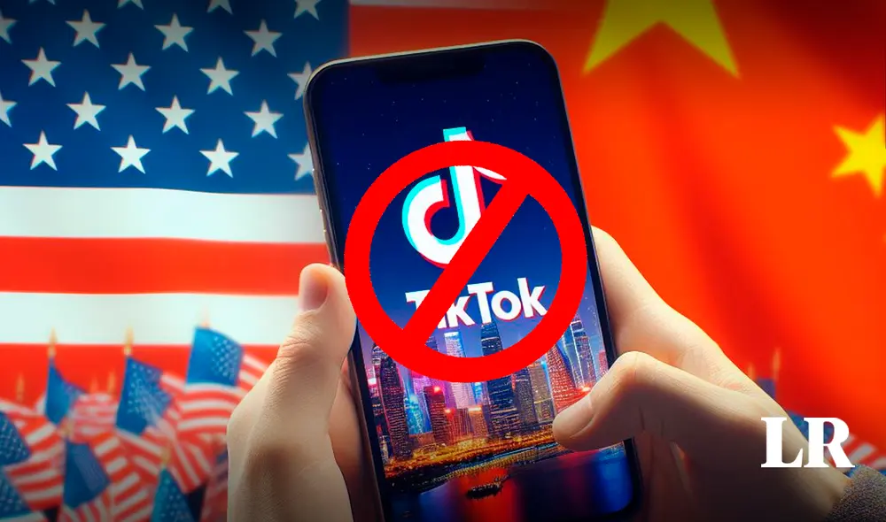 La prohibición de TikTok en Estados Unidos preocupa a los usuarios de la plataforma de videos chino. Foto: composición LR/Freepik/Copilot