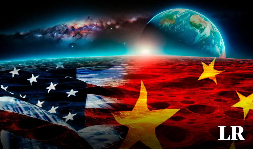 De acuerdo a Bill Nelson, existe la preocupación de que China llegue primero a la Luna y diga "bueno, este es nuestro territorio". Foto: composición LR/IA/Mundiario
