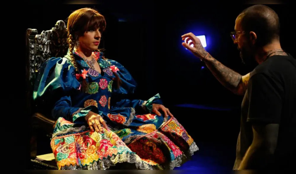 Sergio Armasgo y Jorge Carmona, protagonista y director de 'Chabuca', biopic de Ernesto Pimentel. Foto: difusión Sergio Armasgo y Jorge Carmona, protagonista y director de 'Chabuca', biopic de Ernesto Pimentel. Foto: difusión