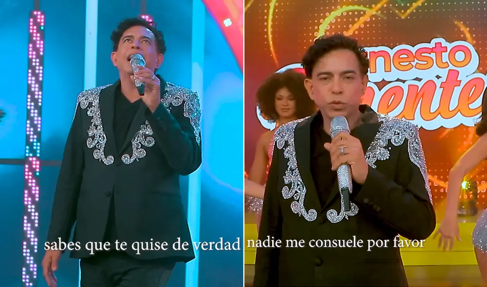 Ernesto Pimentel grabó 'Tomar para olvidar', tema de Manuel Mantilla. Fotos: Youtube/Ernesto Pimentel