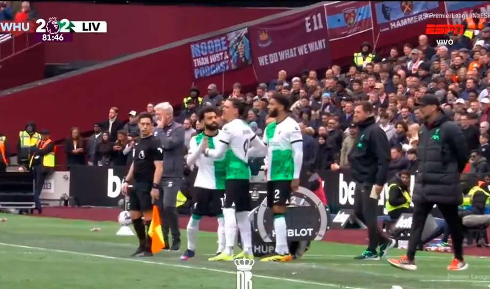 Jürgen Klopp vive su última temporada en el Liverpool. Foto: captura de ESPN.