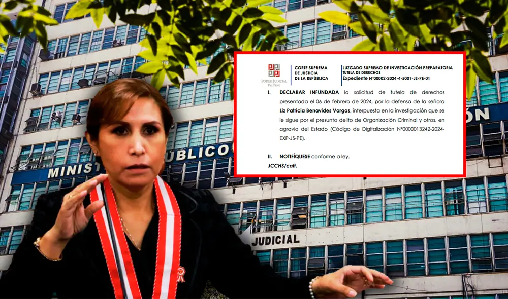 La Fiscalía maneja le tesis que Patricia Benavides sería la líder de una organización criminal que operaba en el MP . Foto: composiciónLR/difusión