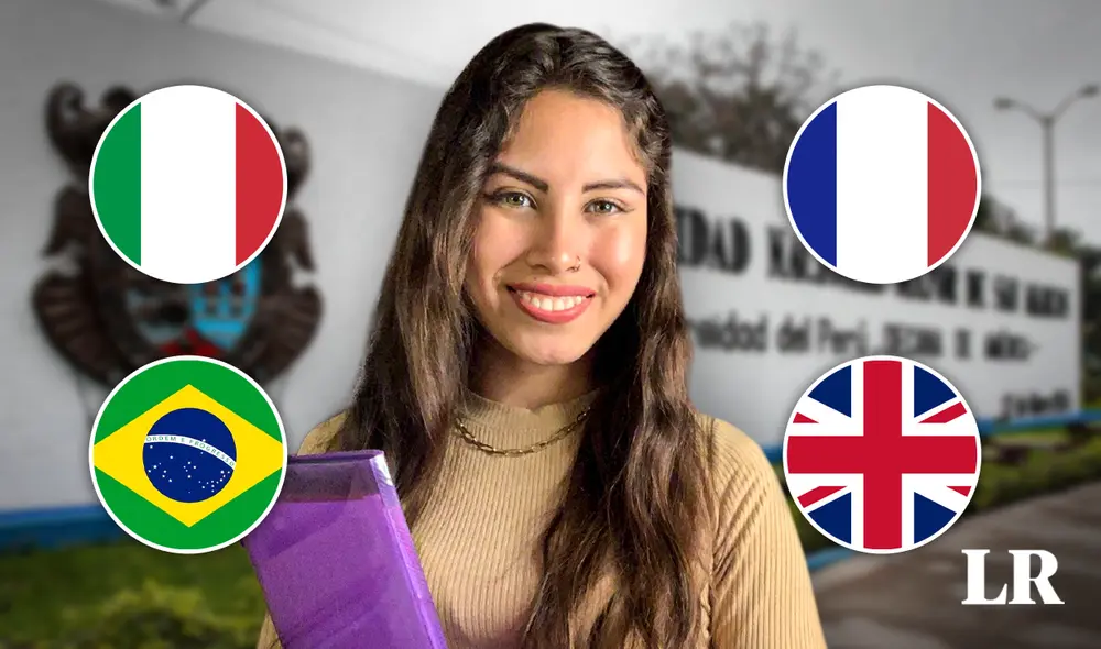 Cielo Esquivel logró ingresar dos veces a la Universidad Nacional Mayor de San Marcos (UNMSM), primero a Derecho y luego a Psicología. Foto: composición LR/ Cielo Esquivel/ Agencia Andina / Freepik