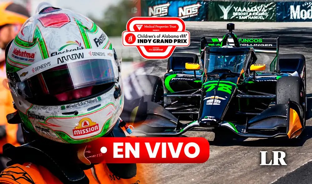 La IndyCar 2024 Grand Prix de Alabama se corrió en el Barber Motorsports Park con Canapino y Pato O'Ward. Foto: composición LR/IndyCar/Canapino