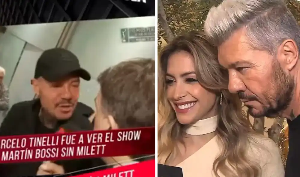 Marcelo Tinelli y Milett Figueroa fueron captados juntos en el departamento del conductor argentino. foto: composición LR/captura LAM/Instagram Marcelo Tinelli y Milett Figueroa fueron captados juntos en el departamento del conductor argentino. foto: composición LR/captura LAM/Instagram