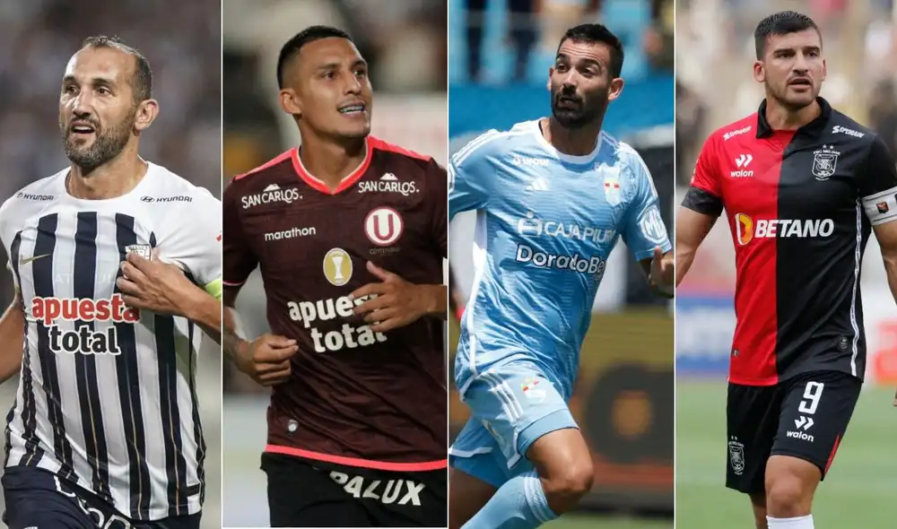 Alianza, Universitario, Cristal y Melgar encabezan la tabla de posiciones del Apertura. Foto: composición LR/Twitter
