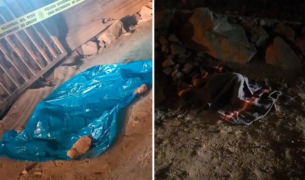 Vecinos hallan cadáveres de 2 sujetos en plena vía pública. Foto: Rosmery Tapara / La República