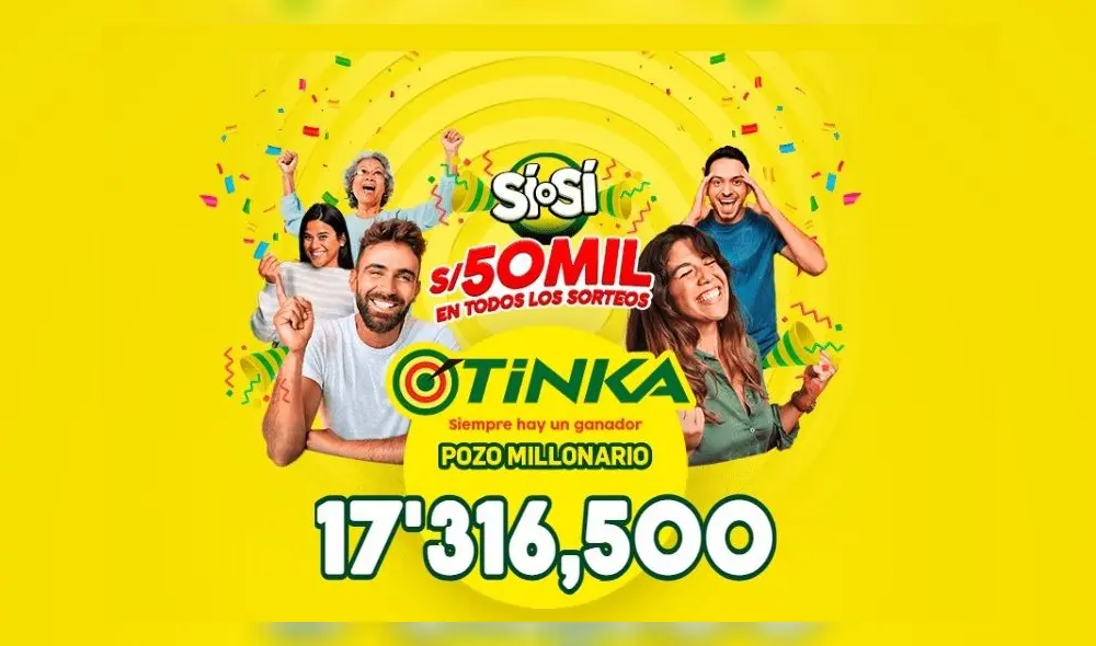Revisa los números ganadores de la Tinka para este 28 de abril del 2024. Foto: Tinka Revisa los números ganadores de la Tinka para este 28 de abril del 2024. Foto: Tinka