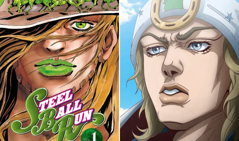 El manga con el arco de ‘Steel Ball Run’ se estrenó en Weekly Shonen Jump el 2004. Foto: composición LR/Shueisha/Reddit