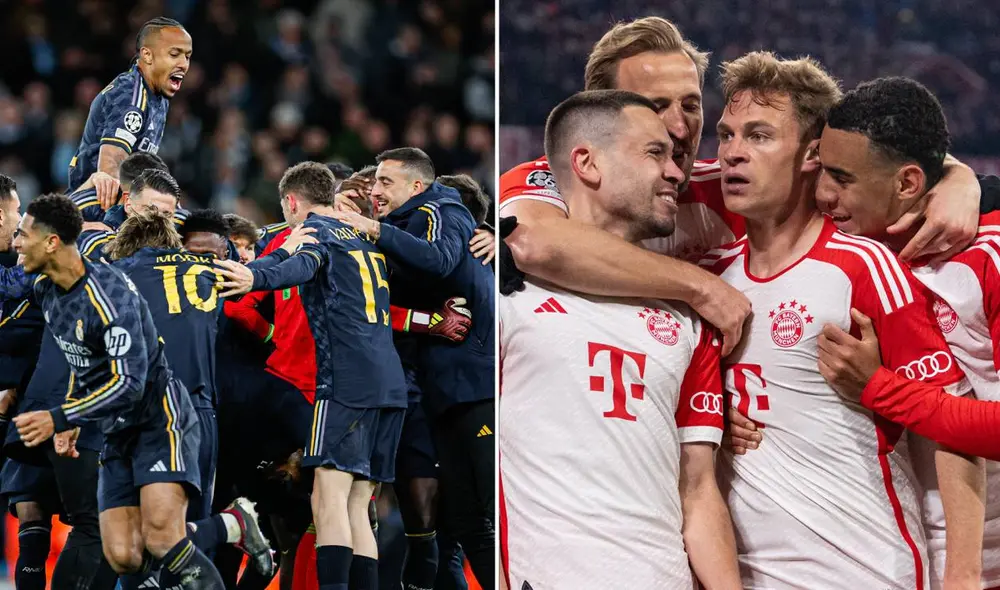Real Madrid y Bayern Múnich se enfrentaron por última vez en mayo del 2018. Foto: composición LR/Real Madrid C.F./FC Bayern München Español Real Madrid y Bayern Múnich se enfrentaron por última vez en mayo del 2018. Foto: composición LR/Real Madrid C.F./FC Bayern München Español