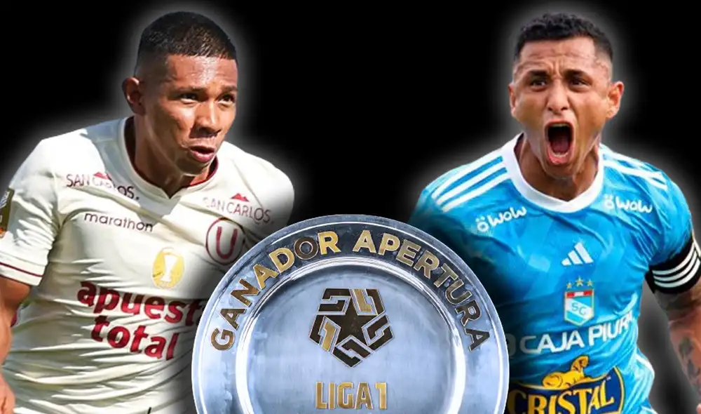 Universitario y Sporting Cristal se enfrentarán en la fecha 15 del Torneo Apertura. Foto: composición GLR