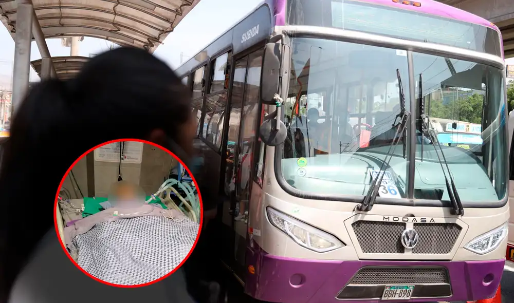 Su hija Aracely pide a las autoridades de la ATU que no sean indiferentes ante el accidente de su madre. Foto: composición LR/difusión