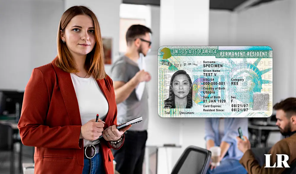 Las oportunidades laborales pueden ofrecer una posibilidad de obtener la green card. Foto: composición LR/Freepik/PNG Find
