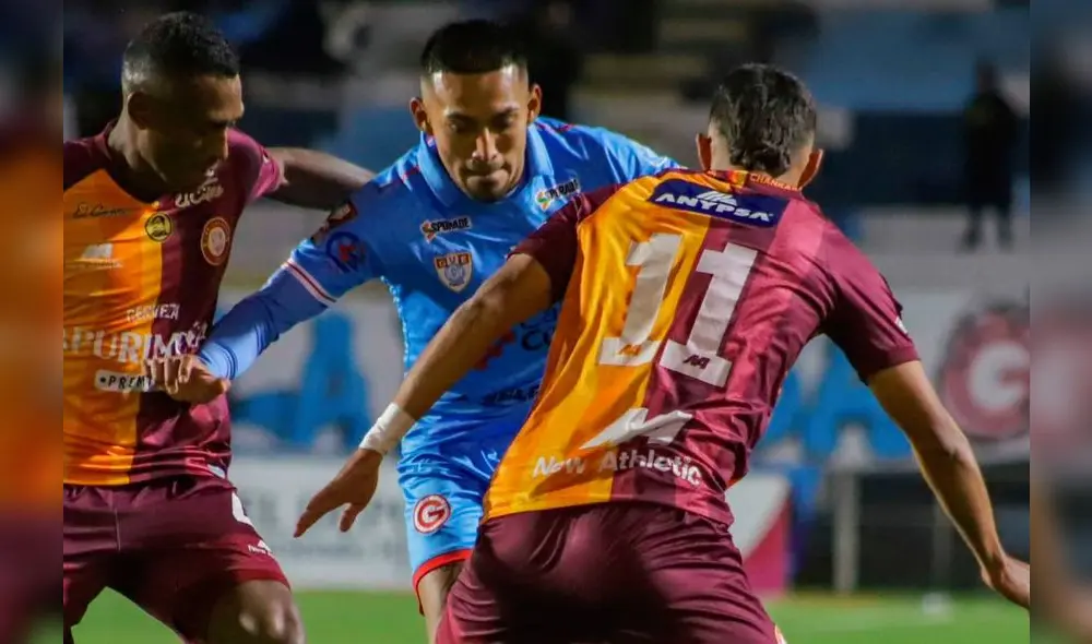 Deportivo Garcilaso vs. Los Chankas se midieron en el Cusco. Foto: Liga 1.