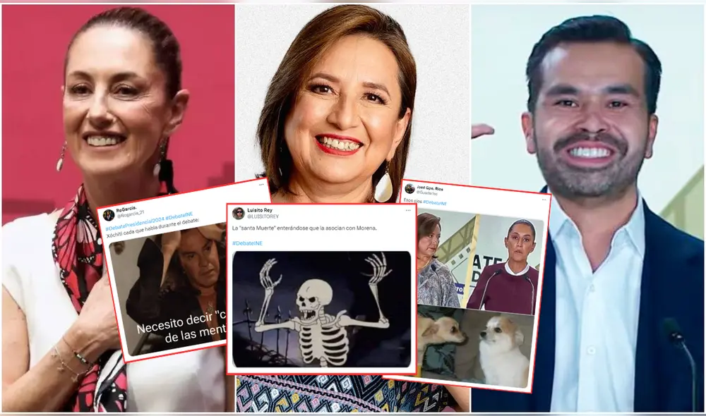 El segundo debate presidencial en México se llevó a cabo el último domingo 28 de abril. Foto: Composición LR / X