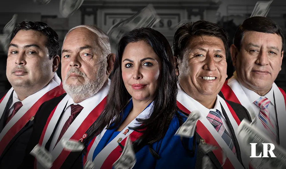 Congresistas serán beneficiados con más de 10.00 soles. Foto: composición LR/Andina/Congreso