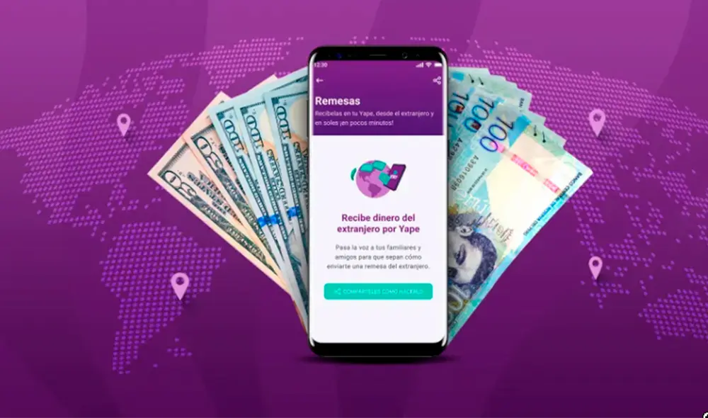 Yape anuncia una nueva función para recibir remesas: rápido y seguro. Foto: Yape
