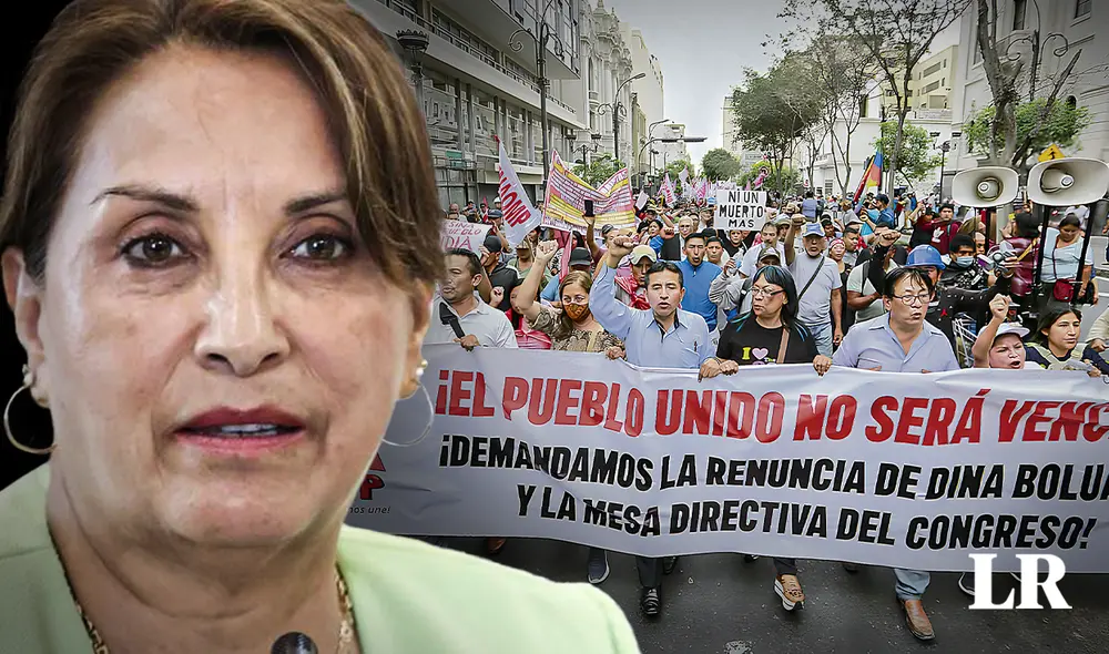 El punto de concentración de la marcha de este 1 de mayo será en el Palacio de Justicia. Foto: composición de Jazmín Ceras/LR/Andina