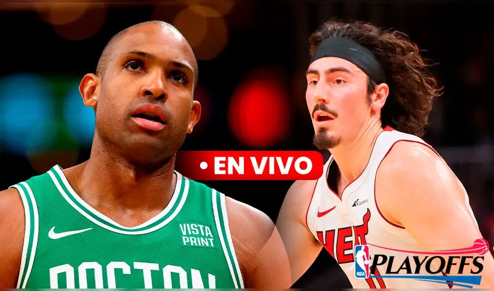 Los celtas lideran la serie por 2-1 ante los de Miami Heat, por lo que HOY podrían alargar su ventaja y quedar igualados en la serie de Playoffs. Foto: Google/AFP/composición LR