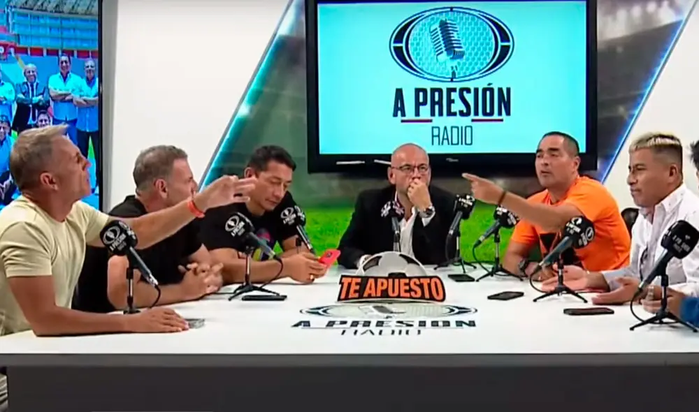 Julinho y 'Chevaristo' volvieron a protagonizar otro tenso momento en el programa de YouTube. Foto: captura 'A Presión'