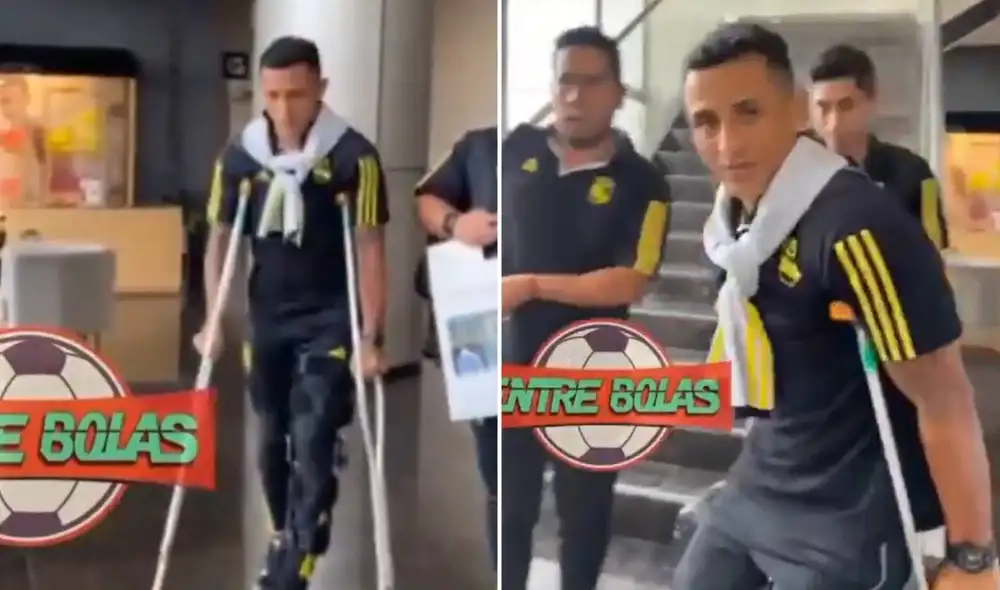 Yoshimar Yotún había anotado 1 gol en el partido pasado de Sporting Cristal. Foto: composición LR/captura Entre Bolas