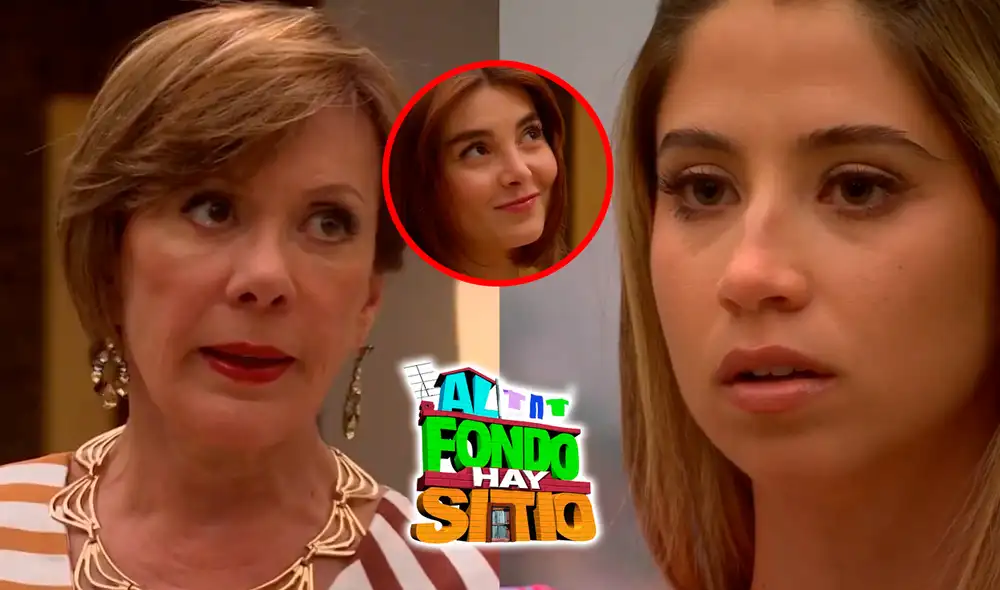 Francesca le reveló a Alessia que Laia sería la nueva encargada de su restaurante en ‘Al fondo hay sitio’. Foto: composición LR/América TV