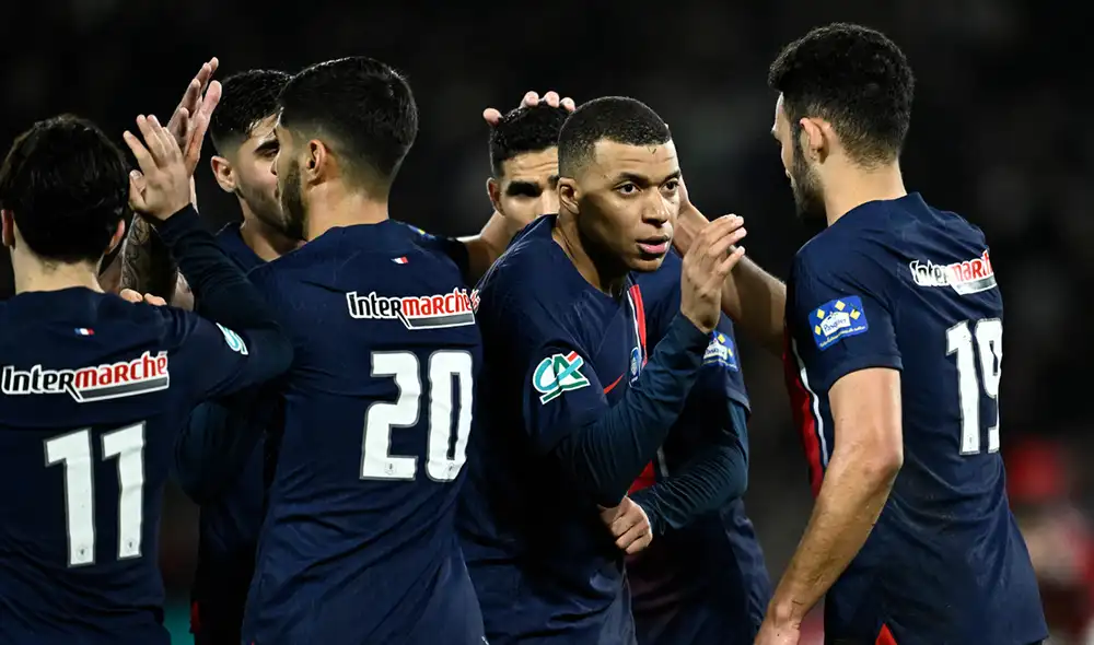 Kylian Mbappé ha jugado todos los partidos del PSG en esta temporada de la Champions League. Foto: AFP