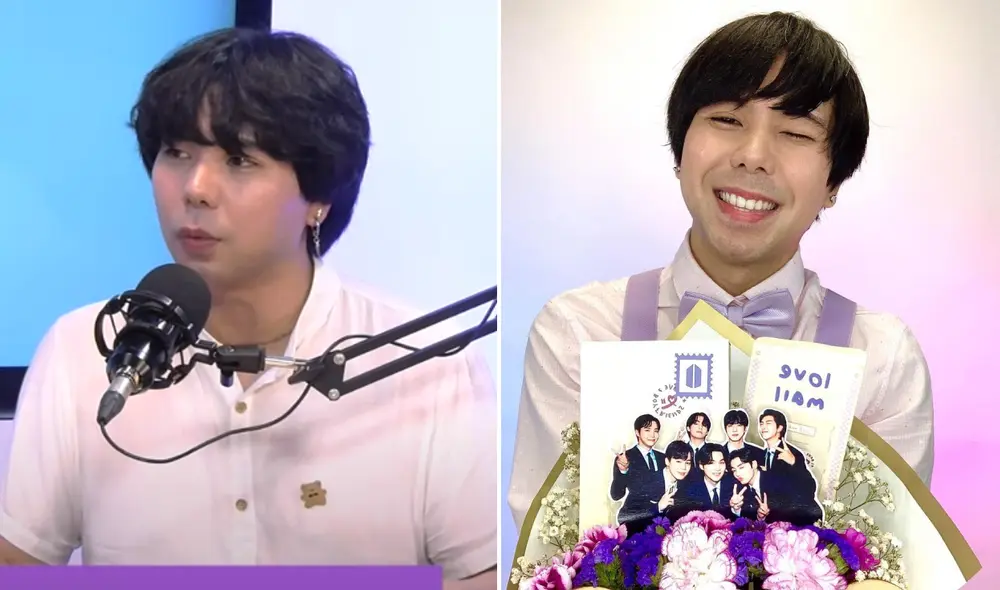 Kito, influencer de ascendencia japonesa se declara fan del grupo k-pop BTS. Foto: composición LR/captura La República LR+/Instagram Hello_Kito