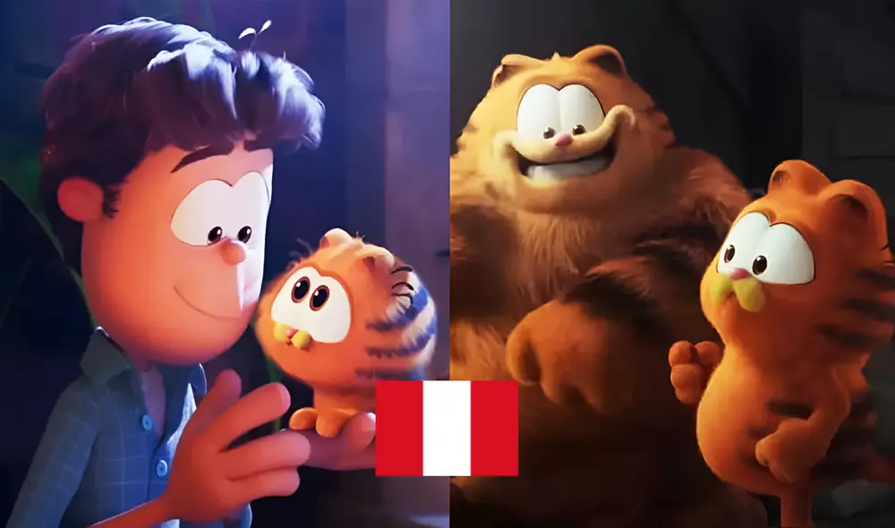 En esta película, seguiremos los comienzos de Garfield con John y las repercusiones de la llegada de Vic, el papá del icónico gato. Foto: composición LR/Columbia Pictures En esta película, seguiremos los comienzos de Garfield con John y las repercusiones de la llegada de Vic, el papá del icónico gato. Foto: composición LR/Columbia Pictures