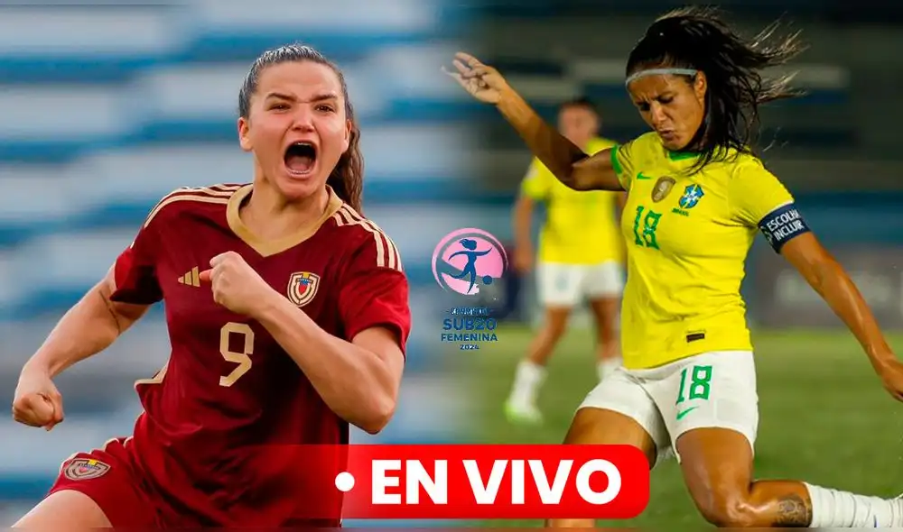 Venezuela llegará motivada al cotejo ante Brasil luego de golear por 6-1 a Perú en la fecha anterior. Foto: Vinotinto Femenina/SelecaoFeminina/X/composición LR