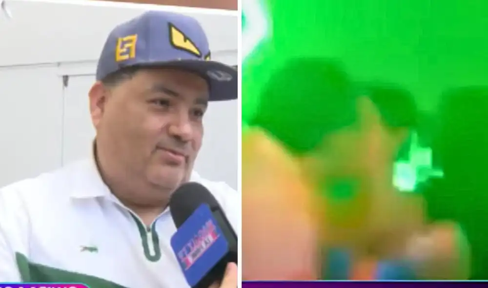 Cristina Rodríguez Fernández, la mujer del ampay, aseguró que no tiene ningún romance con Alfredo Benavides. Foto: composición LR/Captura ATV